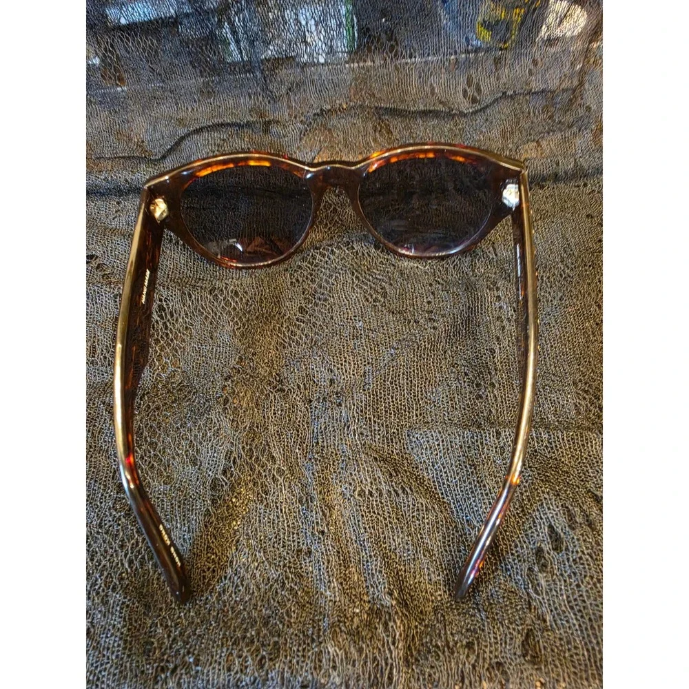 VTG 80s Anne Klein for Riviera Tortoiseshell Sunglasses Cat Eye Oval Frames Rare